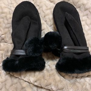 Ladies Surell Faux mittens